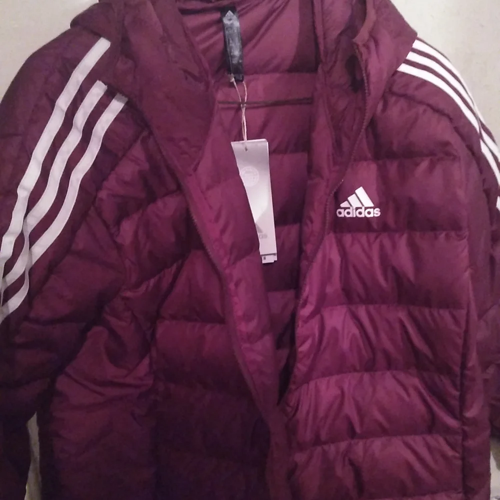 NWT ADIDAS DOWN PARKA - Picture 2 of 7